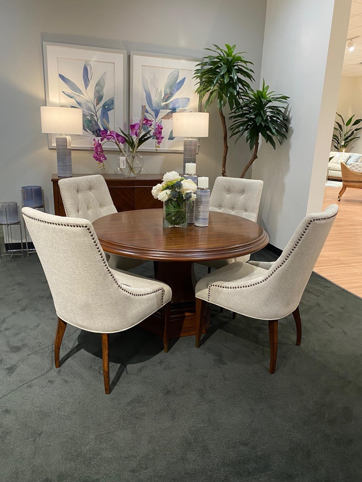 A.R.T. Furniture Inc Newel 294200 1406 x 4 204225bt 5 Piece Round Oval Dining Set Baer s Furniture Dining 5 Piece Sets